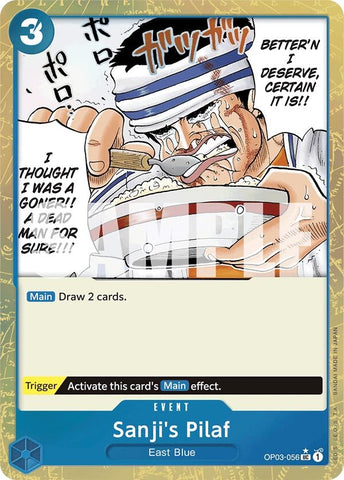 Image for Sanji's Pilaf (Textured Foil) (OP03-056) - One Piece Card Game