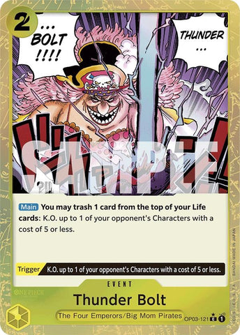 Thunder Bolt (Textured Foil) [Premium Booster: The Best]