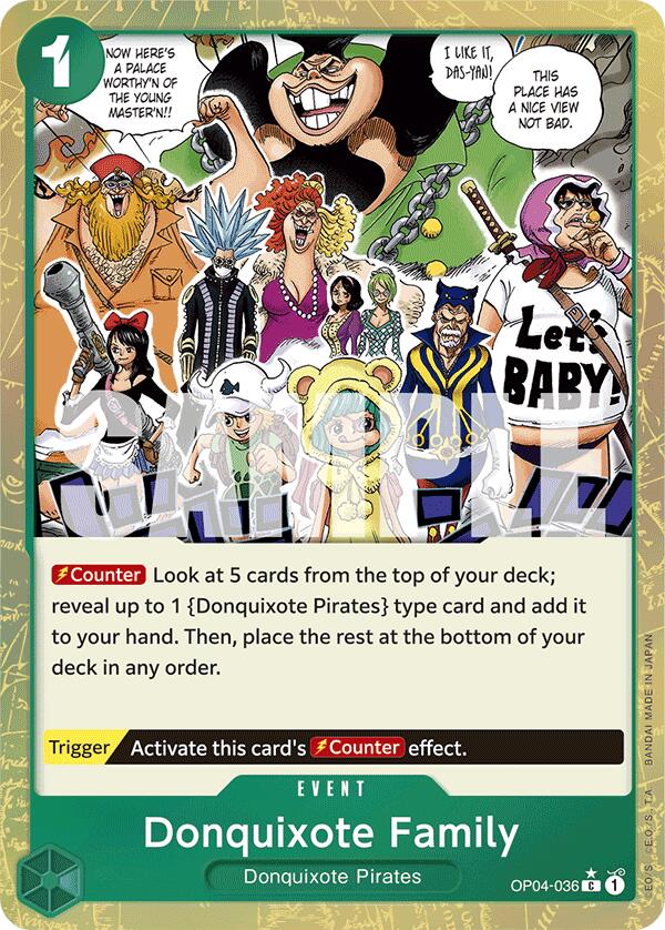 Donquixote Family (Textured Foil) [Premium Booster: The Best]