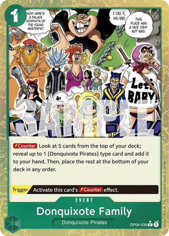 Donquixote Family (Textured Foil) [Premium Booster: The Best]