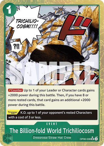The Billion-fold World Trichiliocosm (Textured Foil) [Premium Booster: The Best]