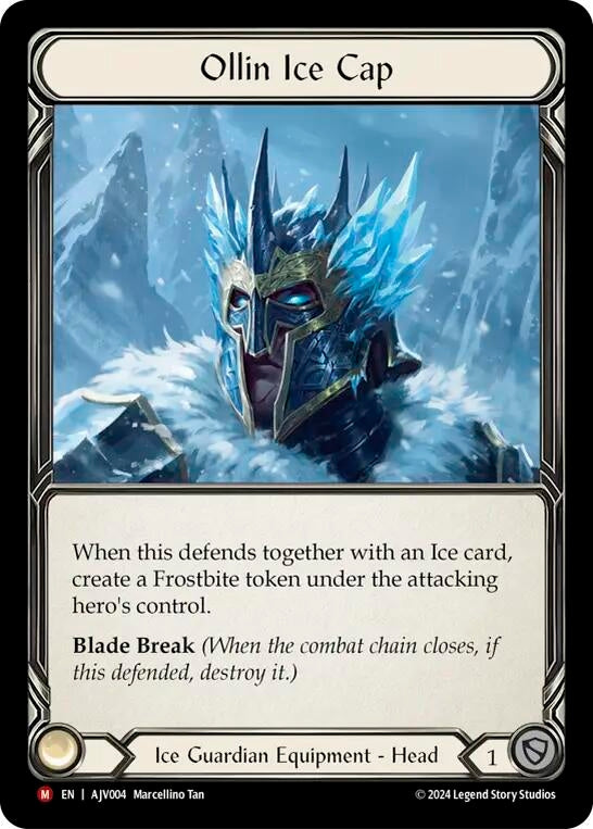 Ollin Ice Cap [AJV004] (Armory Deck: Jarl Vetreidi)  Rainbow Foil