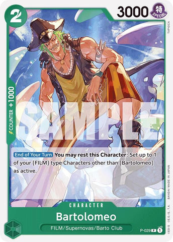 Bartolomeo (P-029) (Reprint) [Premium Booster: The Best]