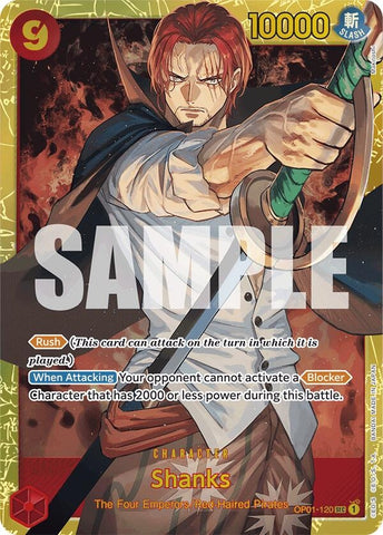 Shanks (OP01-120) (Reprint) [Premium Booster: The Best]