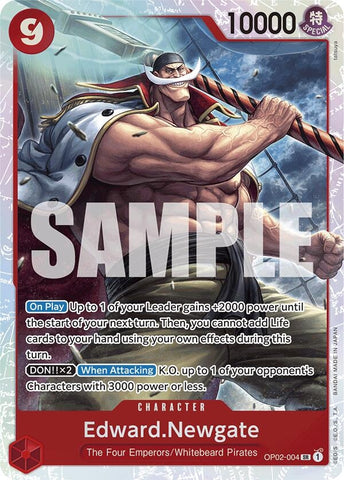 Edward.Newgate (Reprint) [Premium Booster: The Best]