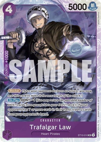 Trafalgar Law (ST10-010) (Reprint) [Premium Booster: The Best]