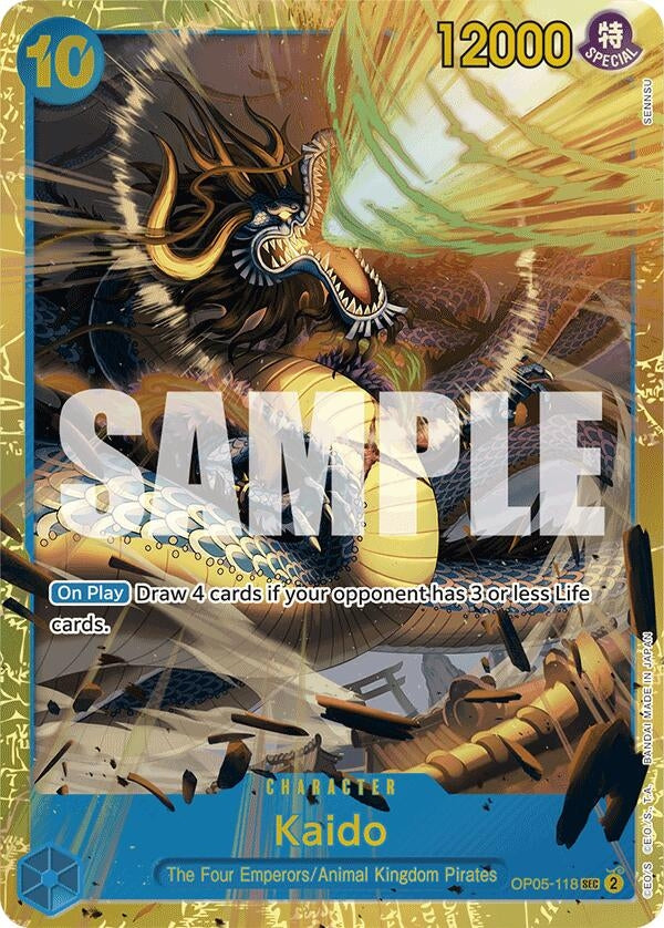 Kaido (OP05-118) (Reprint) [Premium Booster: The Best]