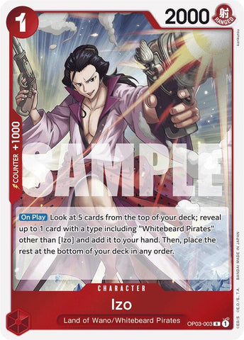 Izo (OP03-003) (Reprint) [Premium Booster: The Best]