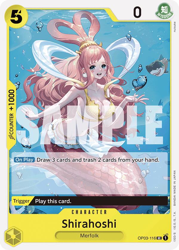Shirahoshi (OP03-116) (Reprint) [Premium Booster: The Best]