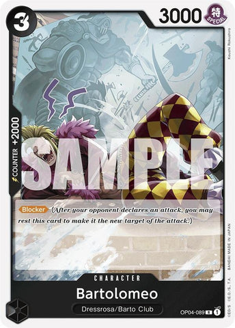 Bartolomeo (OP04-089) (Reprint) [Premium Booster: The Best]