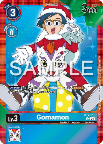 Gomamon [BT7-018] (Winter Holiday Event 2024) [Next Adventure]
