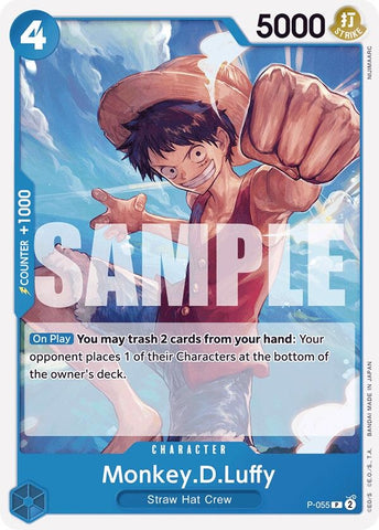 Monkey.D.Luffy (P-055) (Reprint) [Premium Booster: The Best]