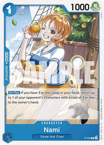 Nami (P-053) (Reprint) [Premium Booster: The Best]