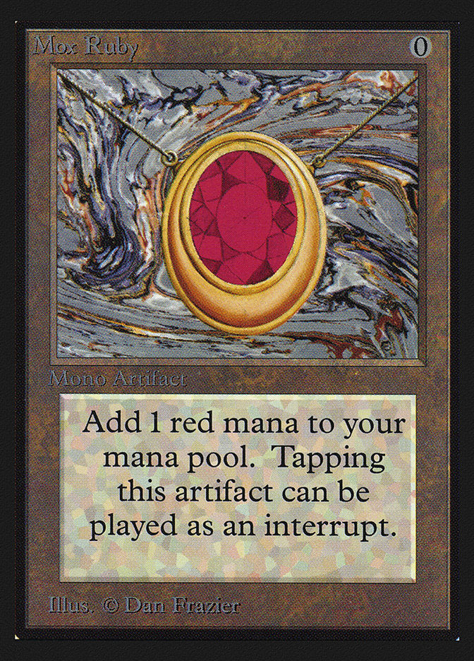 Mox Ruby (IE) [Intl. CollectorsÃ¢â‚¬â„¢ Edition]