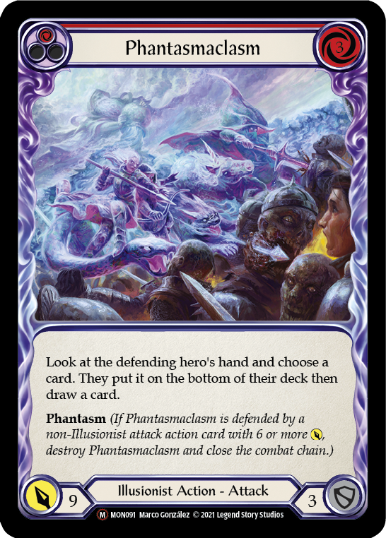 Phantasmaclasm [U-MON091-RF] (Monarch Unlimited)  Unlimited Rainbow Foil