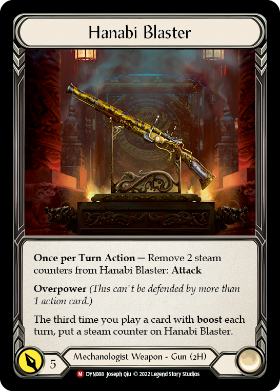 Hanabi Blaster [DYN088] (Dynasty) Rainbow Foil