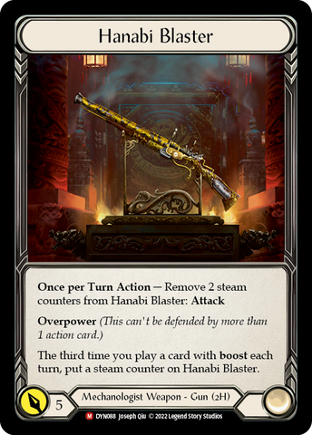 Hanabi Blaster [DYN088] (Dynasty) Rainbow Foil