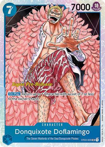 Donquixote Doflamingo (ST03-009) [Super Pre-Release Starter Deck: The Seven Warlords of the Sea]