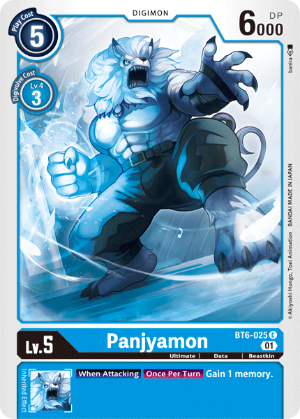 Panjyamon [BT6-025] [Double Diamond]