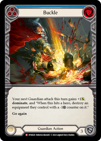 Buckle [DYN028] (Dynasty) Rainbow Foil