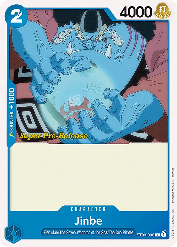 Jinbe (ST03-006) [Super Pre-Release Starter Deck: The Seven Warlords of the Sea]