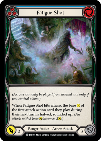 Fatigue Shot (Blue) [EVR096] (Everfest) Rainbow Foil