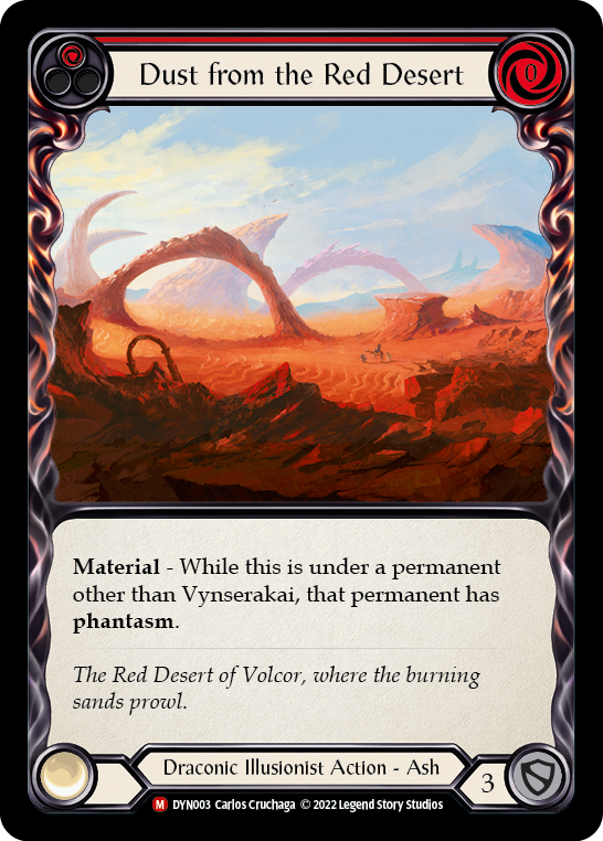 Dust from the Red Desert [DYN003] (Dynasty) Rainbow Foil