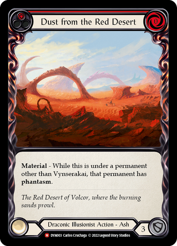 Dust from the Red Desert [DYN003] (Dynasty) Rainbow Foil