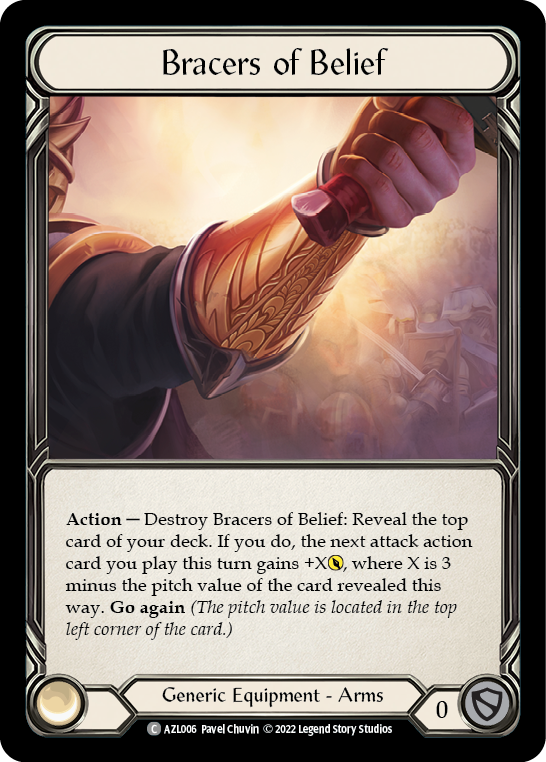 Bracers of Belief [AZL006] [Outsiders Azalea Blitz Deck]