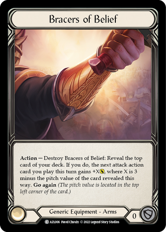 Bracers of Belief [AZL006] [Outsiders Azalea Blitz Deck]