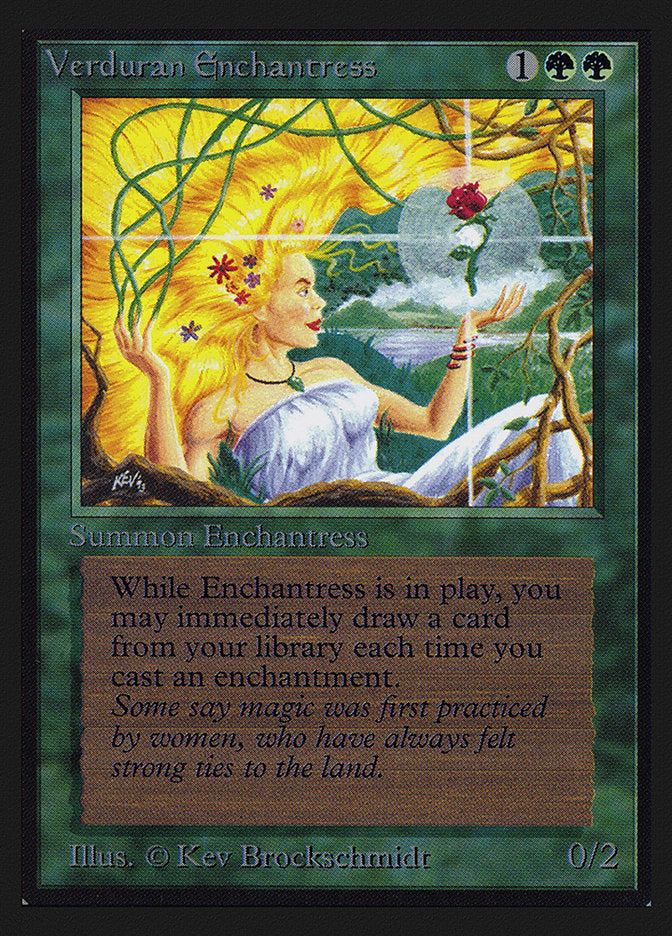 Verduran Enchantress (IE) [Intl. CollectorsÃ¢â‚¬â„¢ Edition]