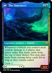 Cosima, God of the Voyage // The Omenkeel  [Kaldheim Prerelease Promos]