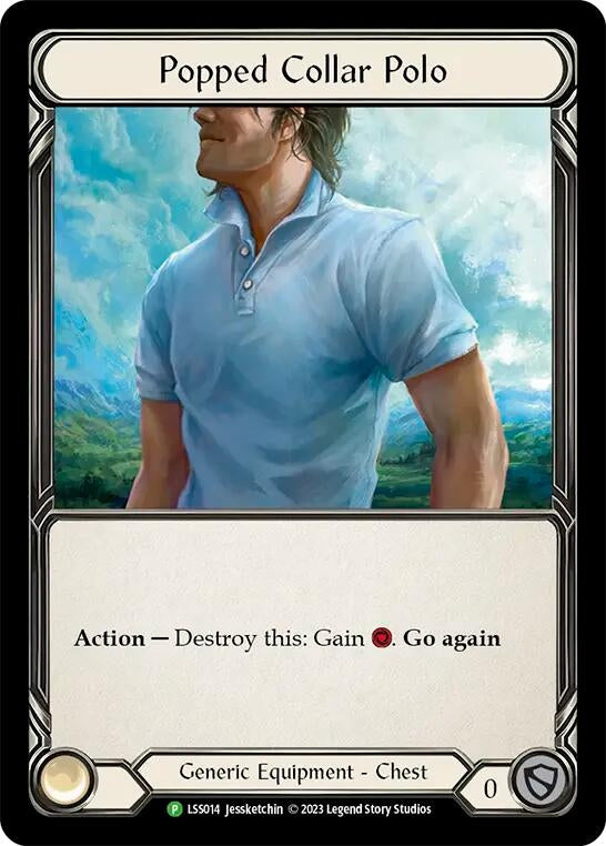 Popped Collar Polo [LSS014] (Promo) Cold Foil