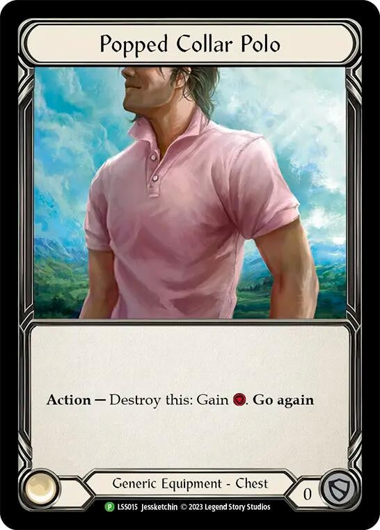 Popped Collar Polo [LSS015] (Promo) Cold Foil