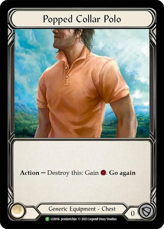 Popped Collar Polo [LSS016] (Promo) Cold Foil
