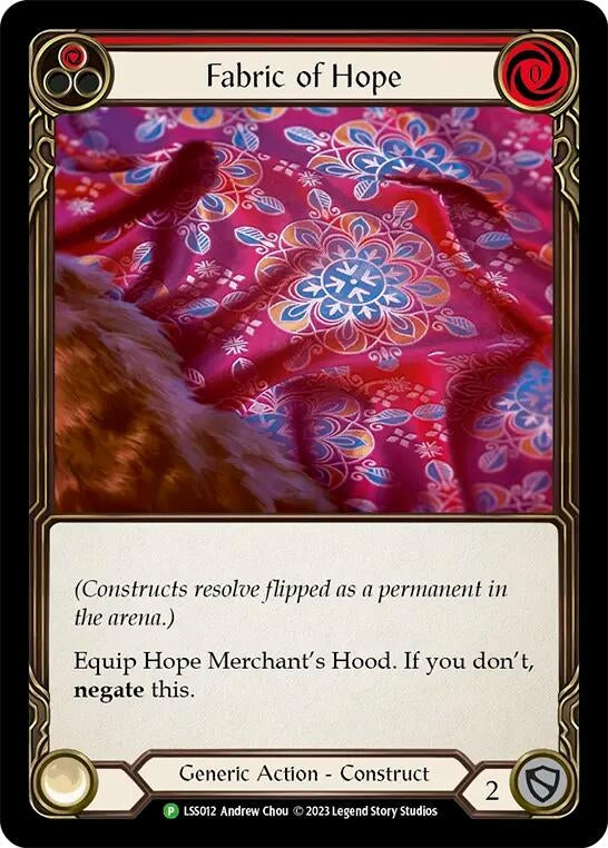 Fabric of Hope // Hope Merchant's Hood [LSS012] (Promo) Cold Foil
