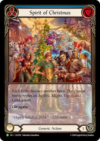 Spirit of Christmas (Cold Foil) [LGS355] (Promo) Cold Foil