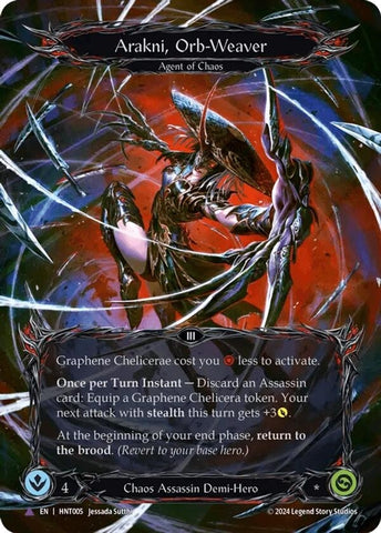 Image for Arakni, Orb-Weaver (Marvel) (HNT005) (The Hunted) - Flesh and Blood TCG