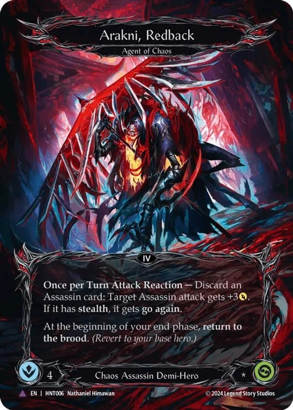 Image for Arakni, Redback (Marvel) (HNT006) (The Hunted) - Flesh and Blood TCG