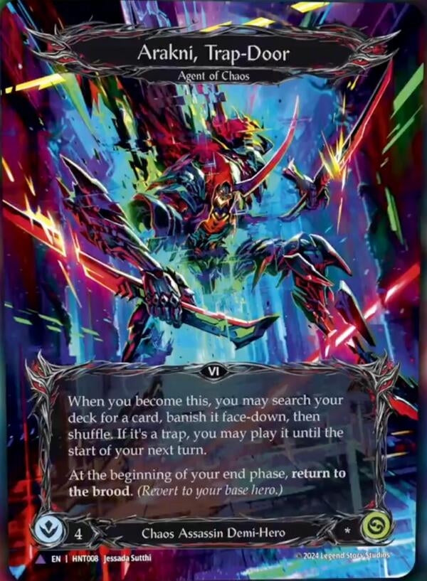 Image for Arakni, Trap-Door (Marvel) (HNT008) (The Hunted) - Flesh and Blood TCG