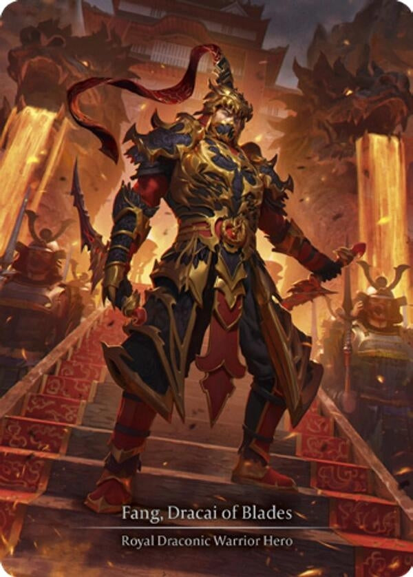 Image for Fang, Dracai of Blades (Marvel) (HNT098) (The Hunted) - Flesh and Blood TCG