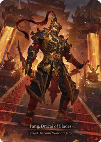 Image for Fang, Dracai of Blades (Marvel) (HNT098) (The Hunted) - Flesh and Blood TCG