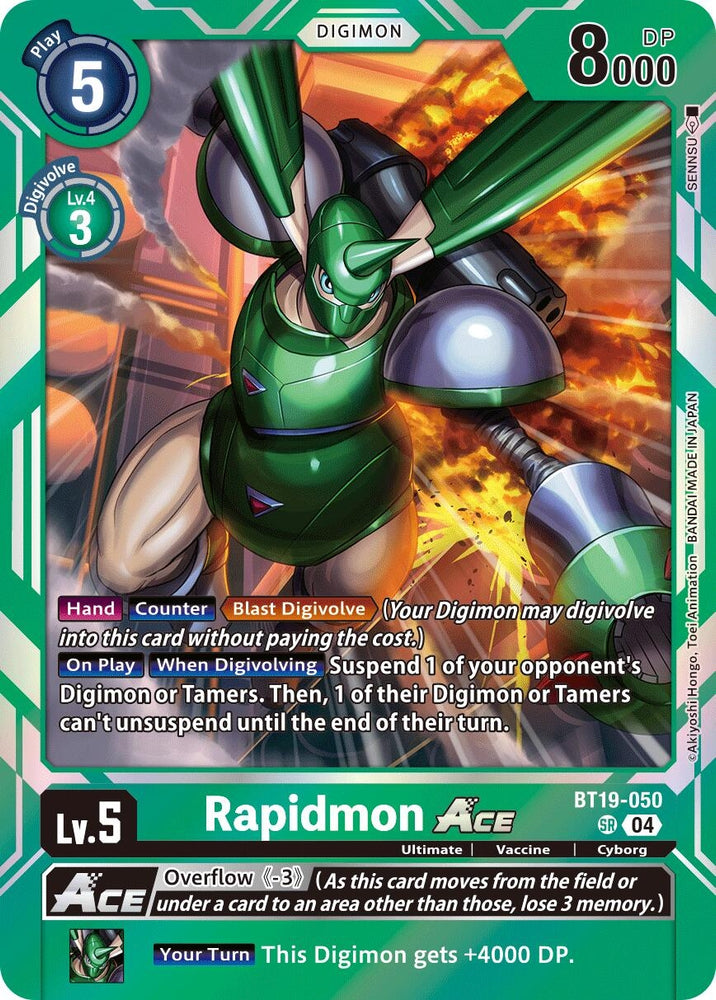 Rapidmon ACE [BT19-050] [Release Special Booster 2.0]