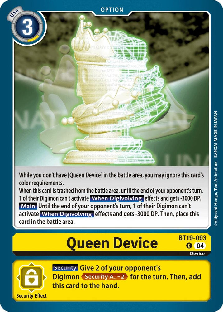 Queen Device [BT19-093] [Release Special Booster 2.0]