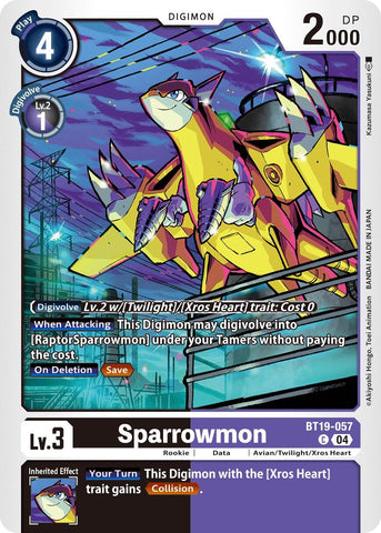 Sparrowmon [BT19-057] [Release Special Booster 2.0]