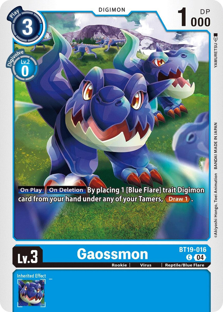 Gaossmon [BT19-016] [Release Special Booster 2.0]