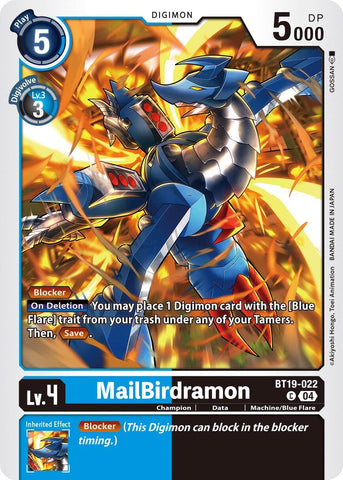 MailBirdramon [BT19-022] [Release Special Booster 2.0]