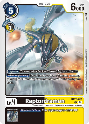 Raptordramon [BT20-051] [Release Special Booster 2.0]