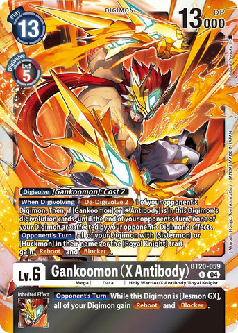 Gankoomon [BT20-059] (X Antibody) [Release Special Booster 2.0]