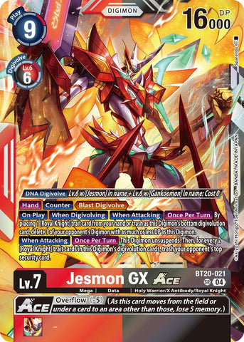 Jesmon GX ACE [BT20-021] [Release Special Booster 2.0]
